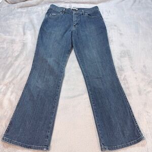 Lee Women's Relaxed Bootcut Jeans At The Waist Denim Size 10 Short